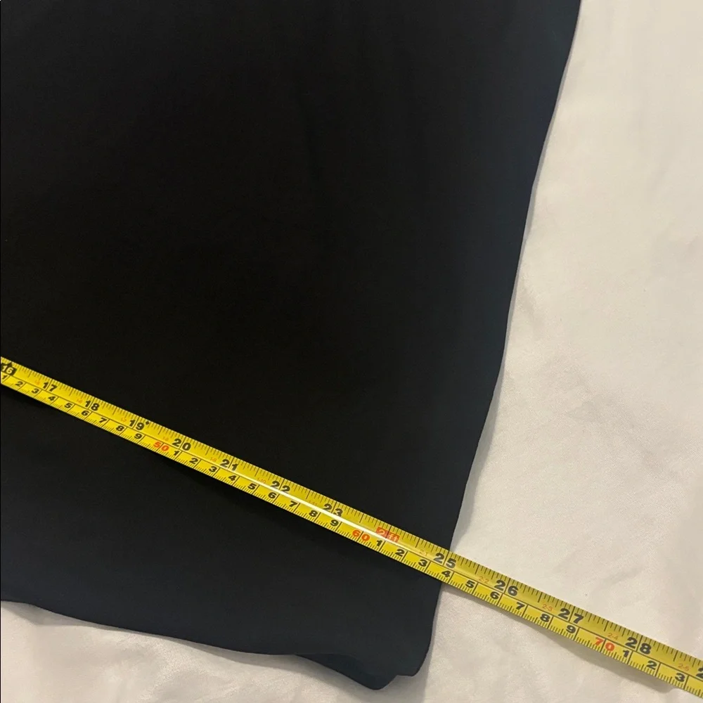 Eileen Fisher Black Stretch 100% Silk Jersey Scoop Neck Tank Slim Fit SZ XL - Picture 9 of 13